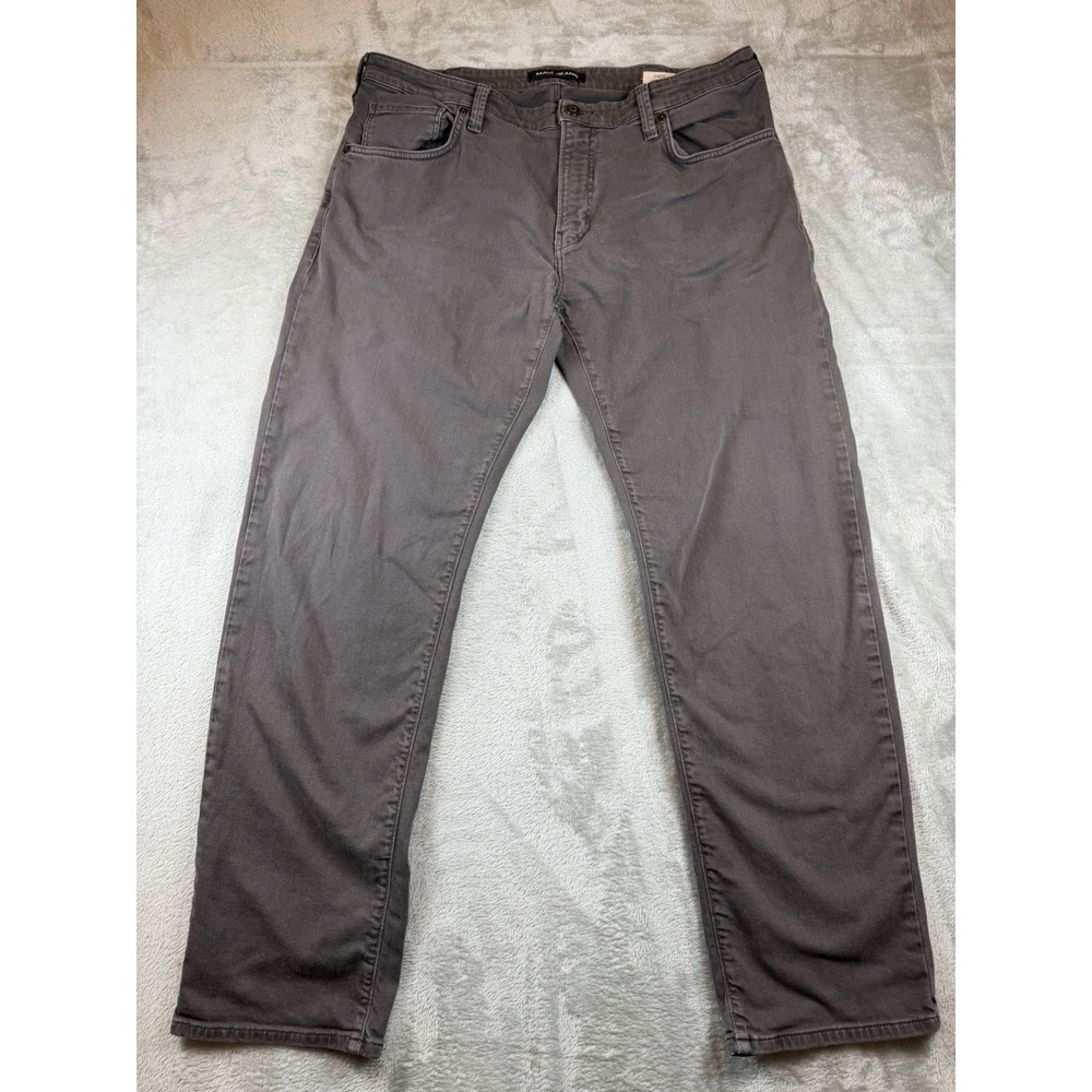 Mavi Jeans Mens 38x32 (37x30) Brown Zach Straight‎ Leg Stretch Twill Chino